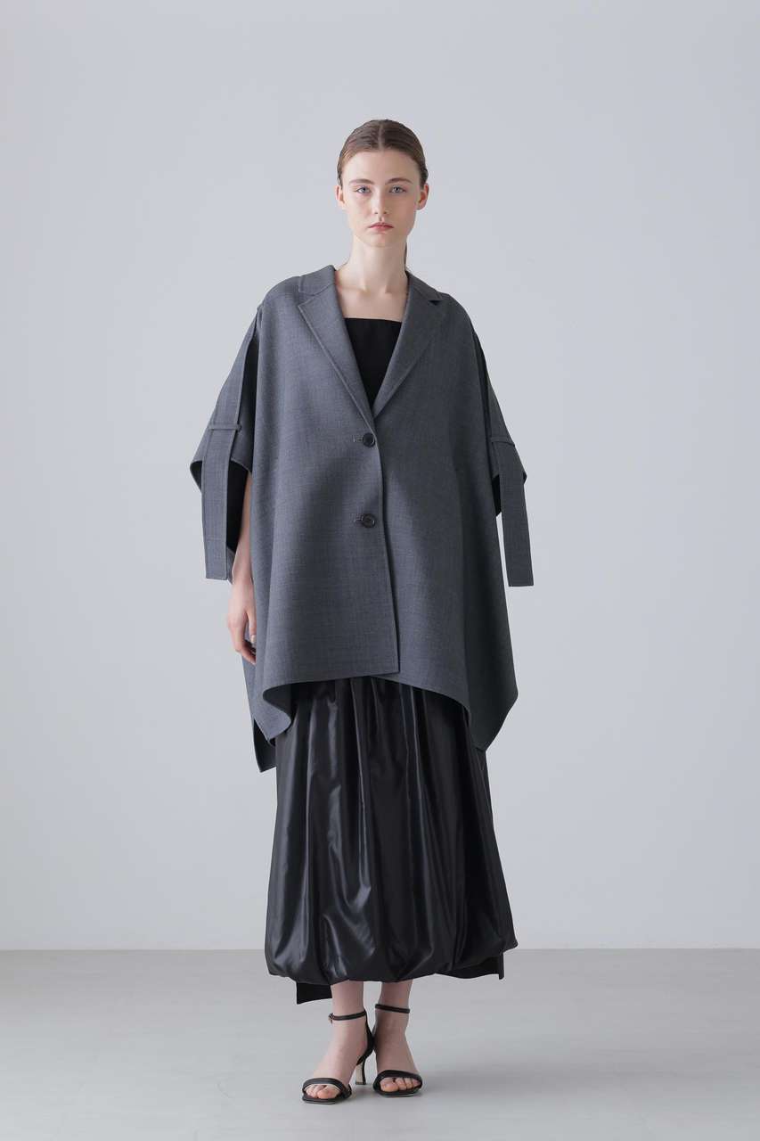 ADORE(アドーア)｜【予約販売】シルキータフタスカート/ブラック の