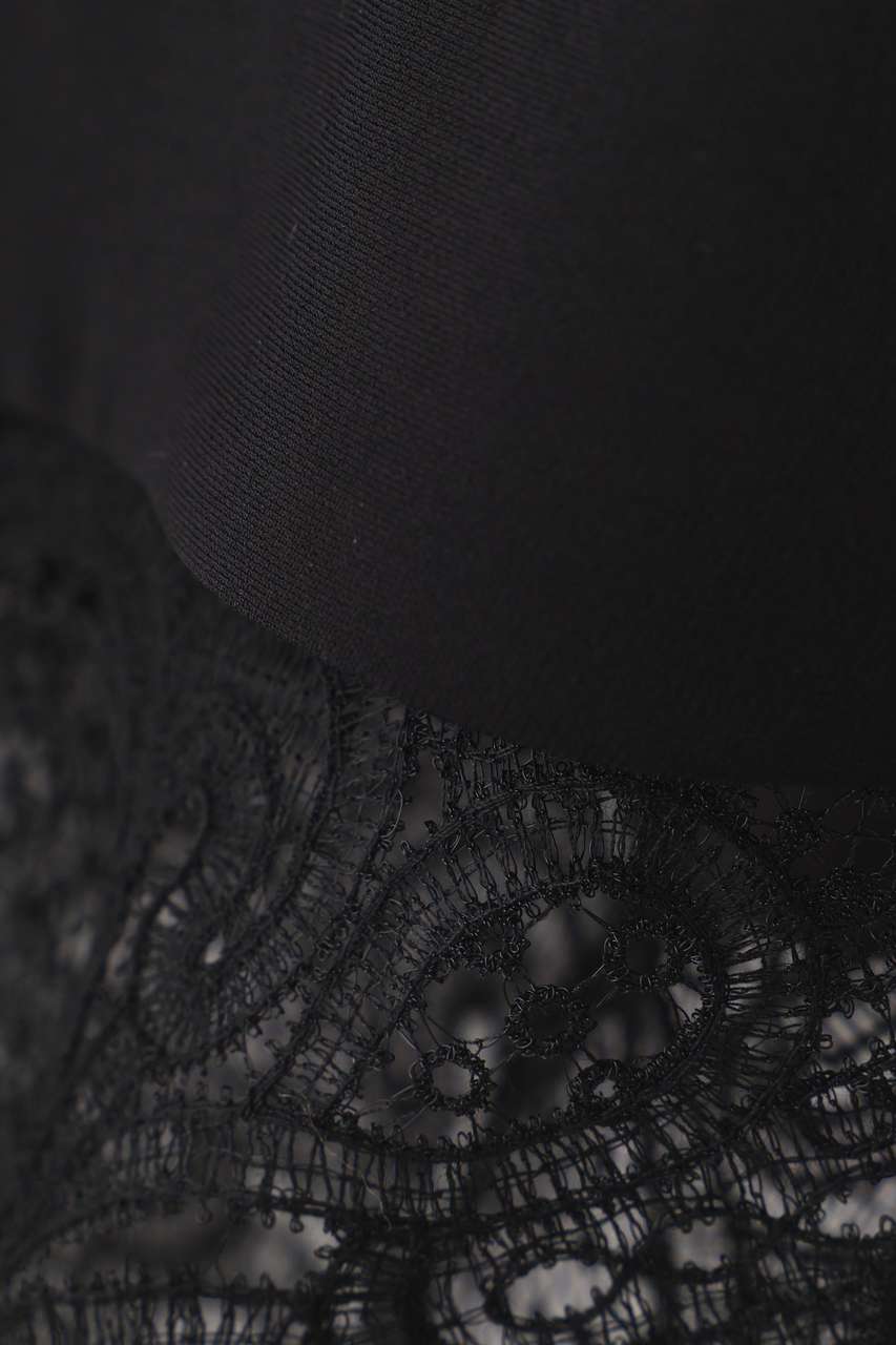 ADORE(アドーア)｜【予約販売】ミドルジョーゼットワンピース/ブラック
