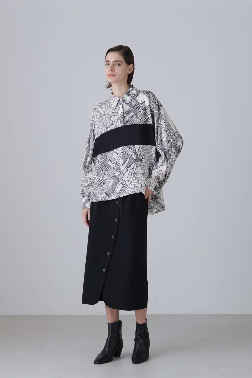 ADORE(アドーア)｜【予約販売】ストレッチウールギャバスカート
