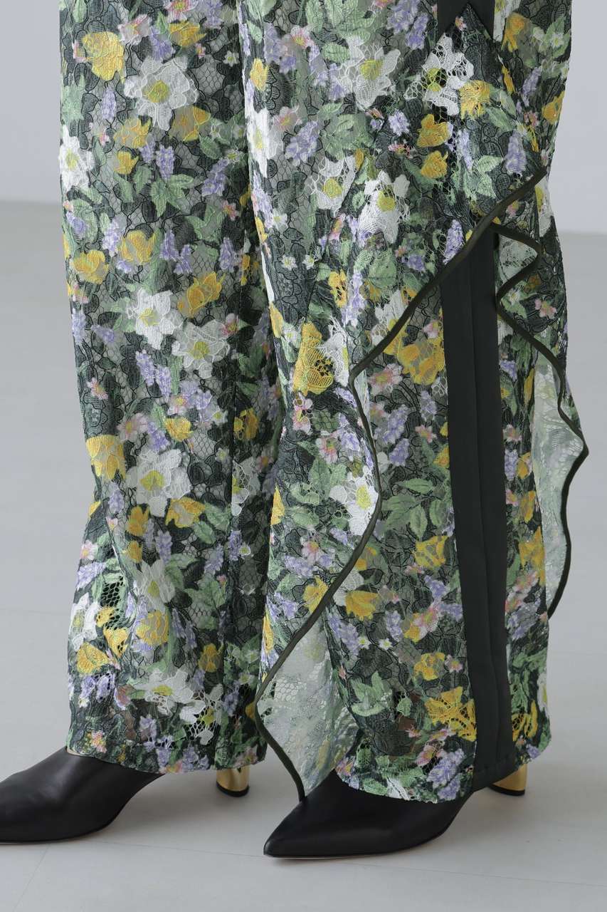 adore 花柄パンツ ADORE(アドーア)｜【予約販売】◇ボタニカルプリントレースパンツ