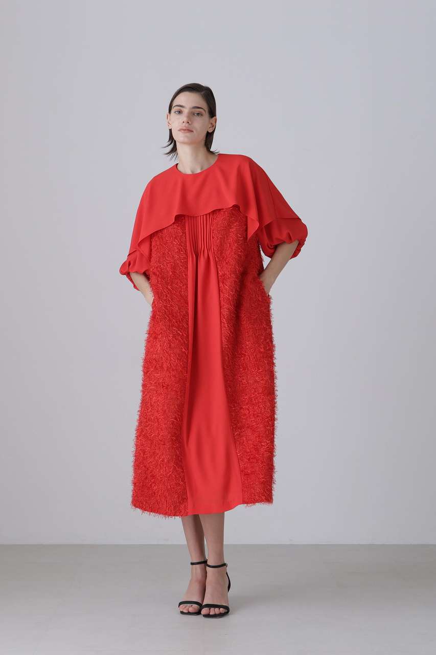 美品 アドーア 六本木限定 完売 シトラスプリントワンピース 定価6.1万