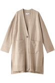 WOOL CASHMERE Vネックカーディガン