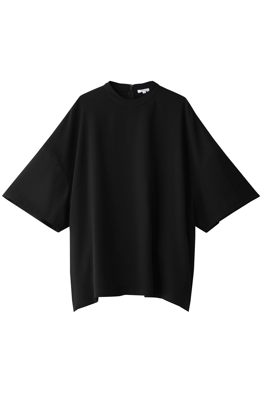 買い販促品 ENFOLD　変形　Tシャツ　38　ブラック　コットン　上品　高級 Tシャツ/カットソー(七分/長袖)