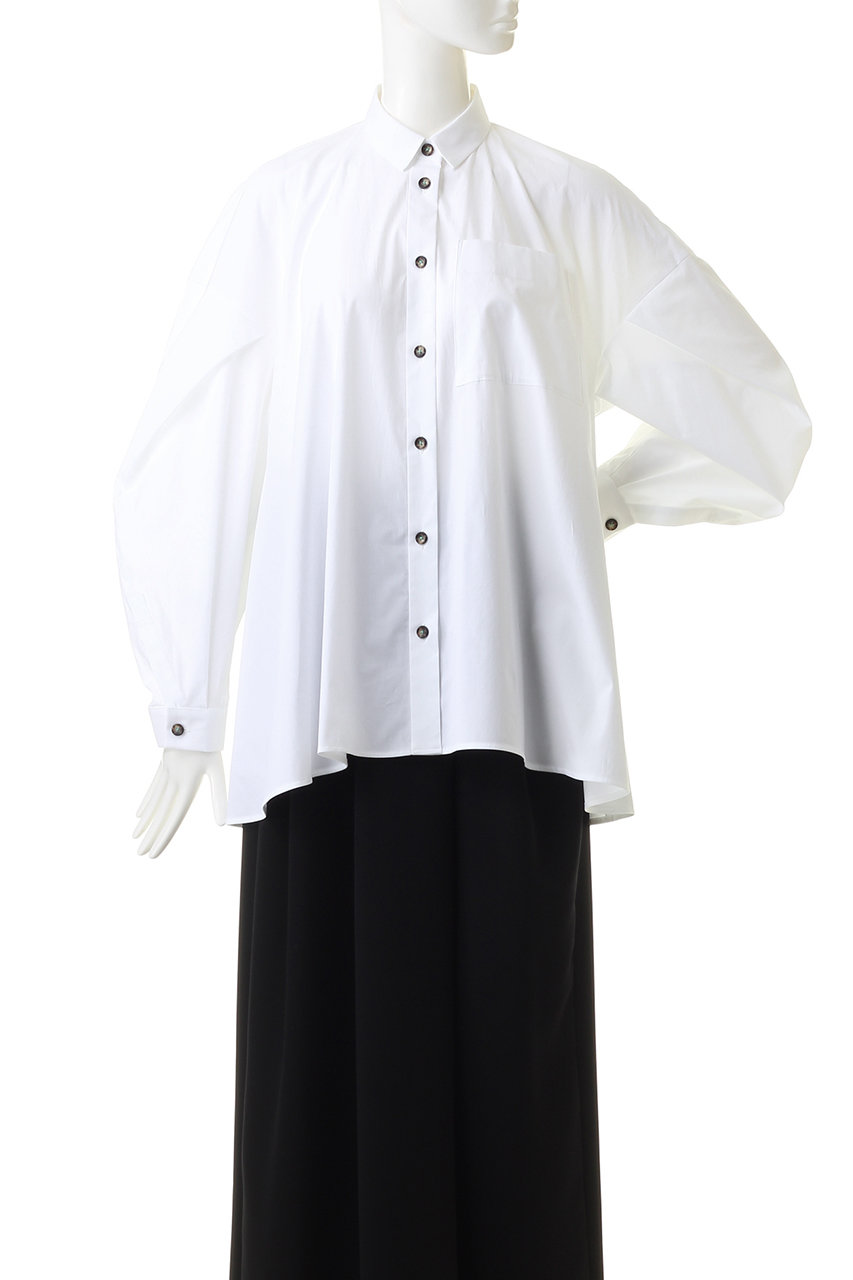 ENFOLD(エンフォルド)｜SOMELOS Basicシャツ/ホワイト の通販 