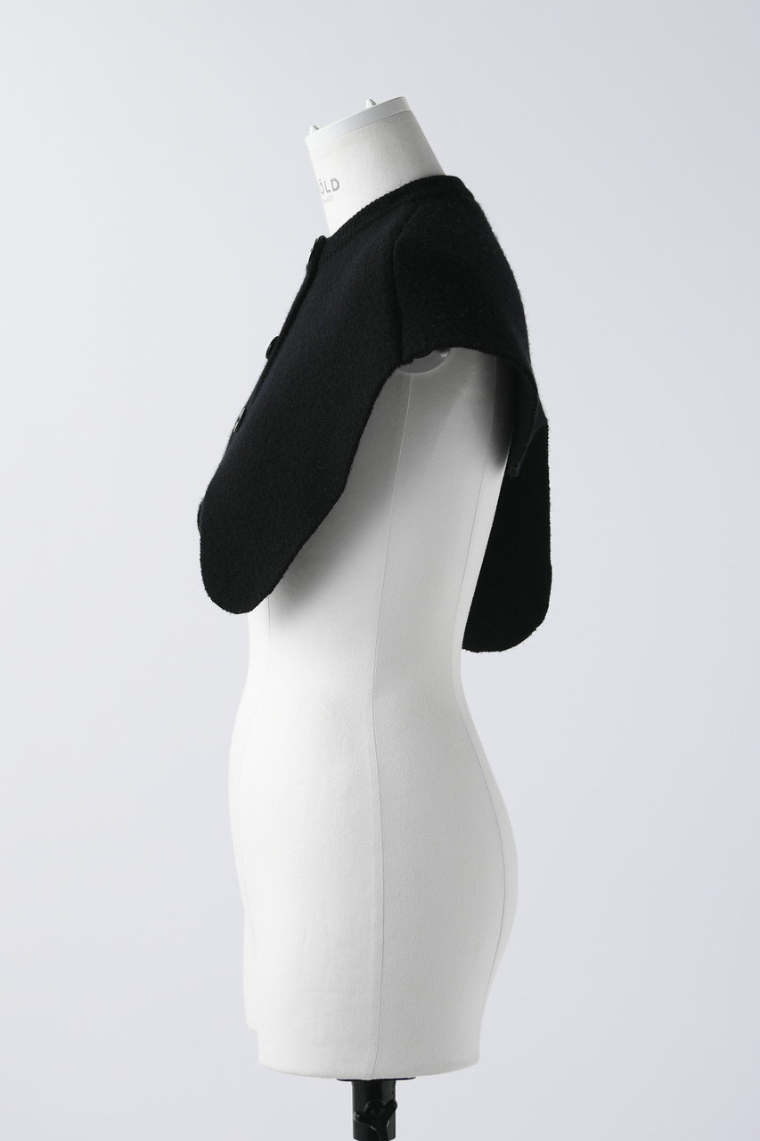 ENFOLD】アシンメトリーケープ ASYMMETRY CAPE【エンフォルド