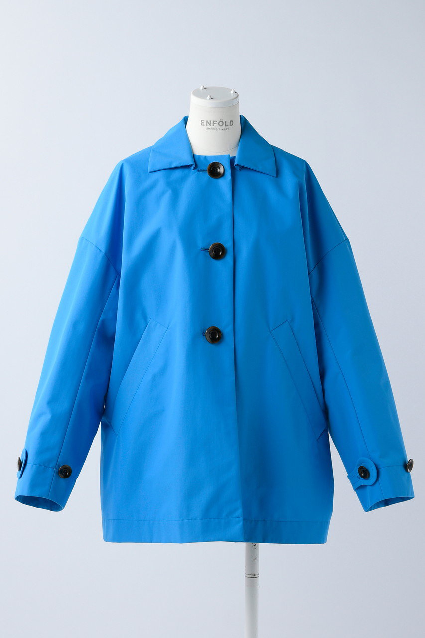 ENFOLD(エンフォルド)｜LAMINATION CLOTH rain BOX JK/ジャケット