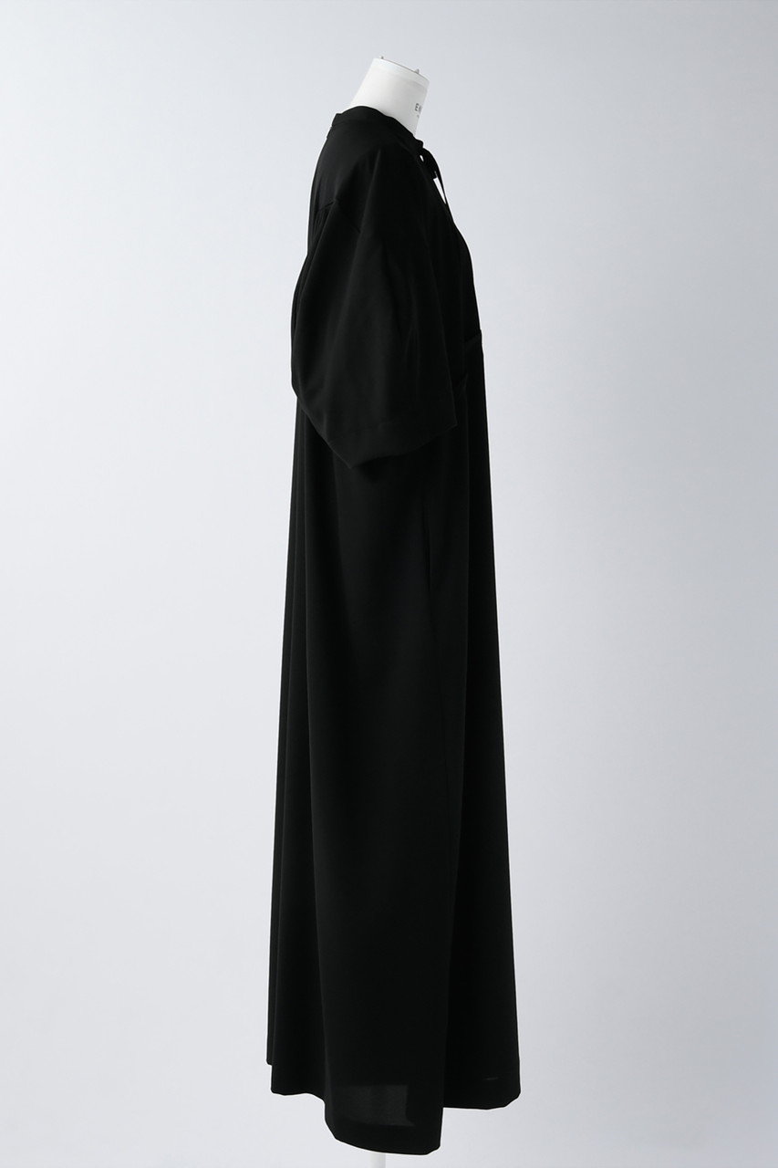 ENFOLD 19SS PEジョーゼットデザインドレス 黒 美品 エンフォルド