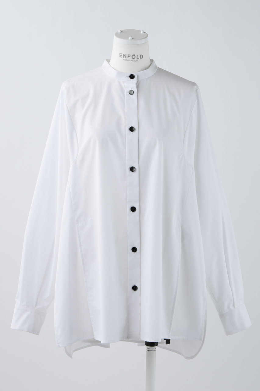 【新品タグ付き】新作完売品　ENFOLD ワイドスリーブシャツ　ホワイトどうぞよろしくお願いいたします