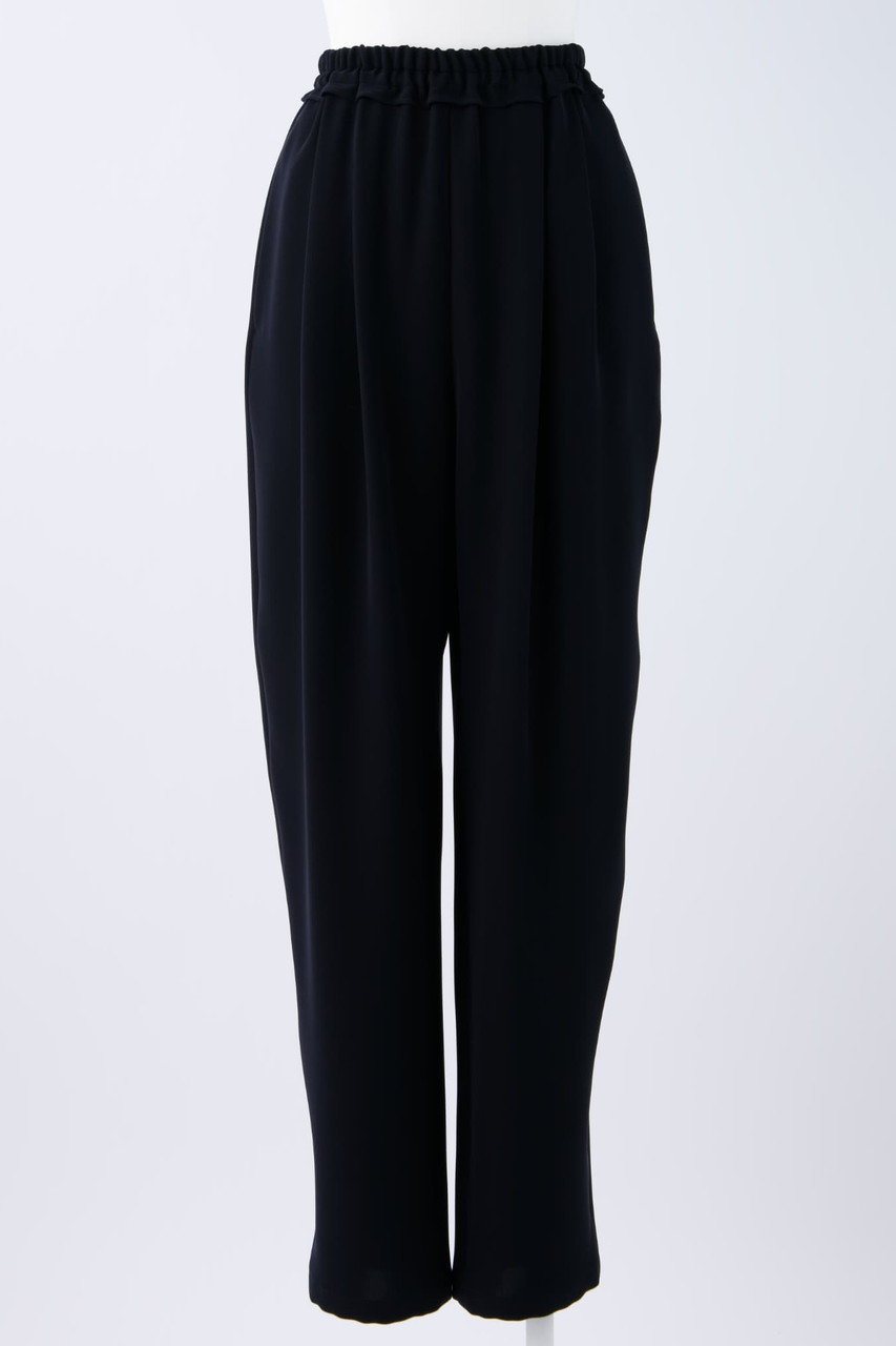 ENFOLD PEツイル Relax egg ワイドPT/パンツ (ダークネイビー, 34) エンフォルド ELLE SHOP ENFOLD PEツイル Relax egg ワイドPT/パンツ (ダークネイビー, 34) エンフォルド ELLE SHOP