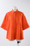 Soft Linen 立体5分袖 SH/シャツ エンフォルド/ENFOLD オレンジ