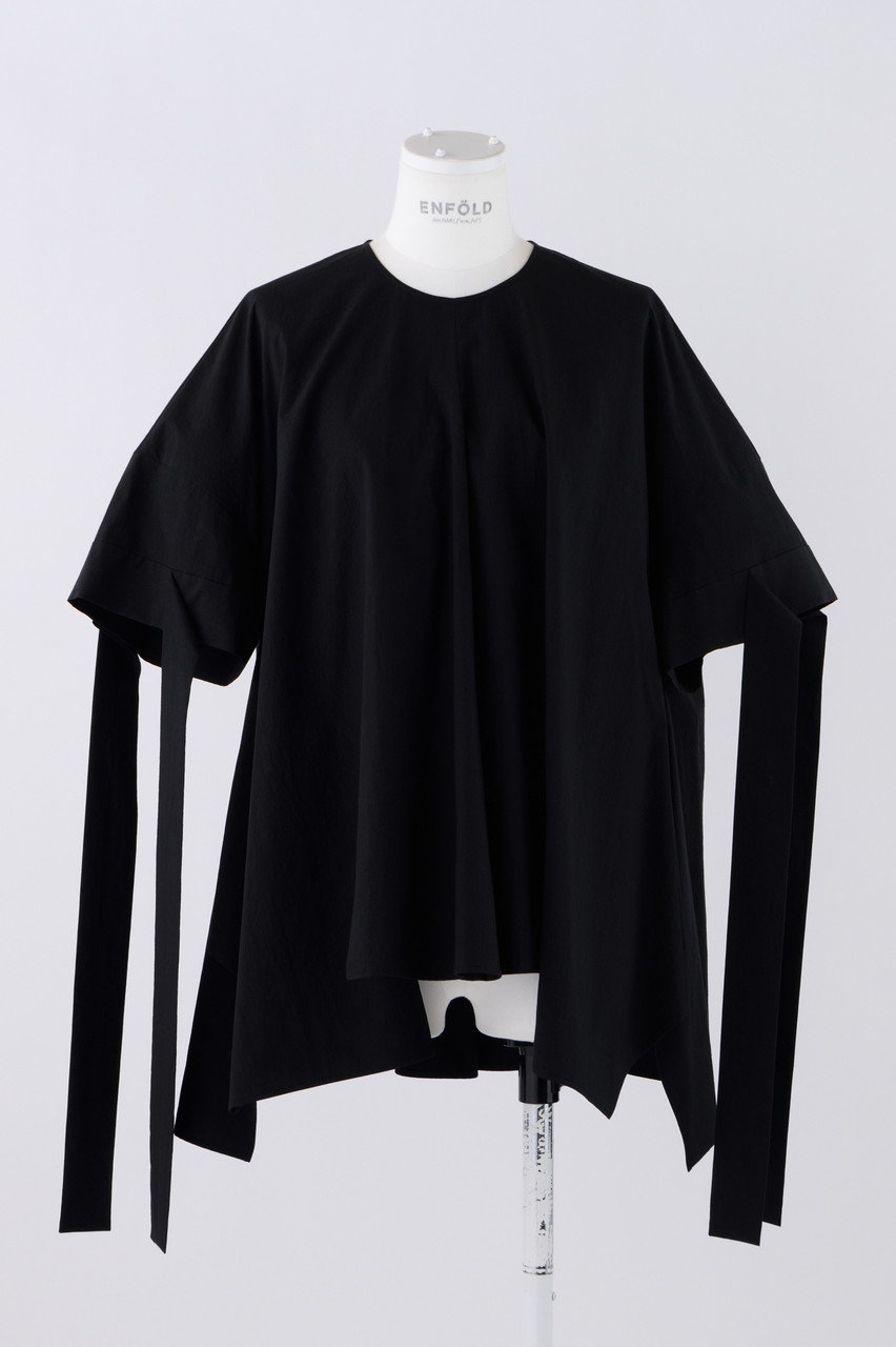 ENFOLD CO Washタイプライター スリットランダムヘムP.O/プルオーバー (ブラック, 38) エンフォルド ELLE SHOP ENFOLD CO Washタイプライター スリットランダムヘムP.O/プルオーバー (ブラック, 38) エンフォルド ELLE SHOP