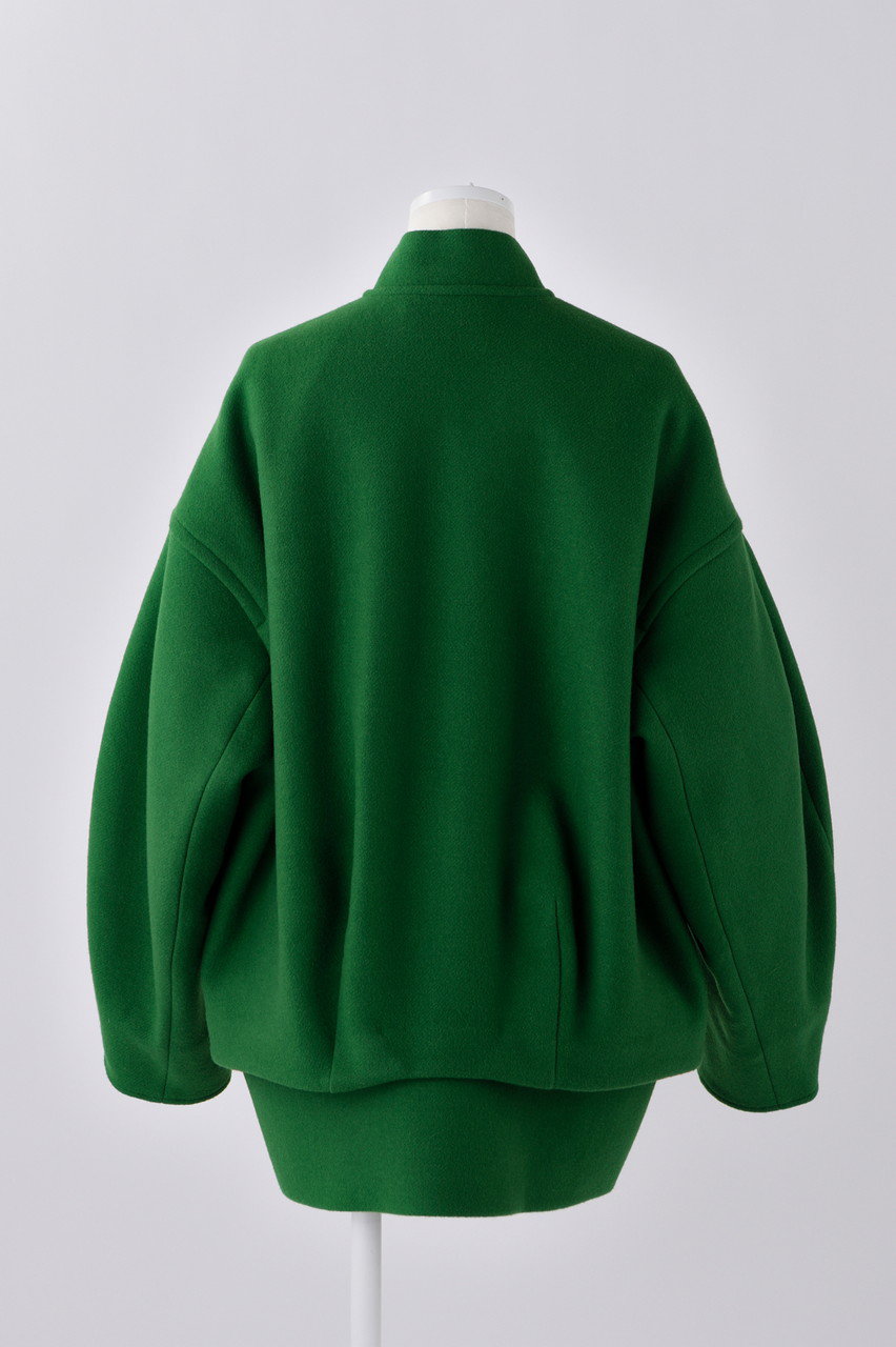 ENFOLD(エンフォルド)｜ダブルメルトン スタジャン JK/ジャケット