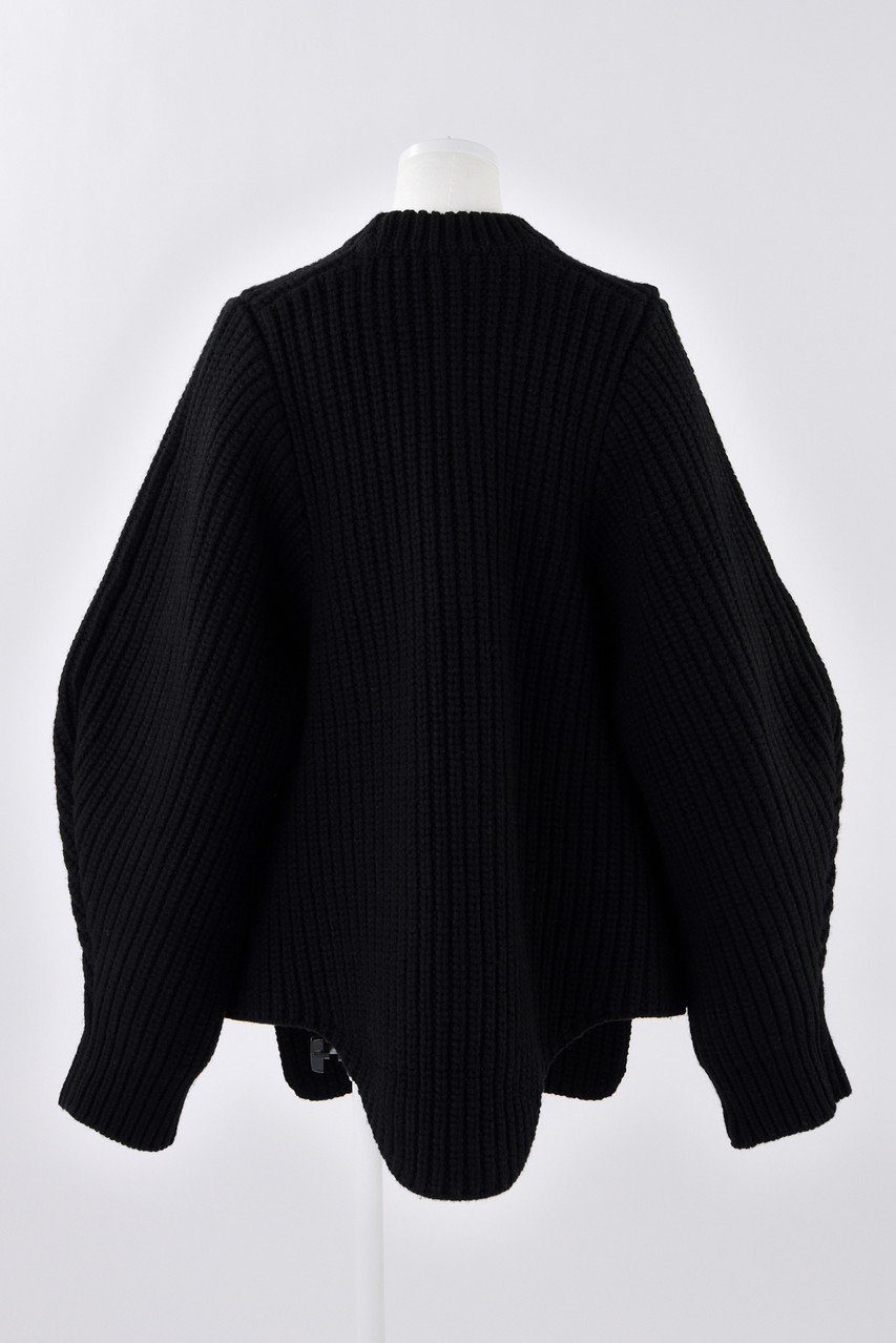 ENFOLD(エンフォルド)｜バタフライケーブルニットP.O/プルオーバー