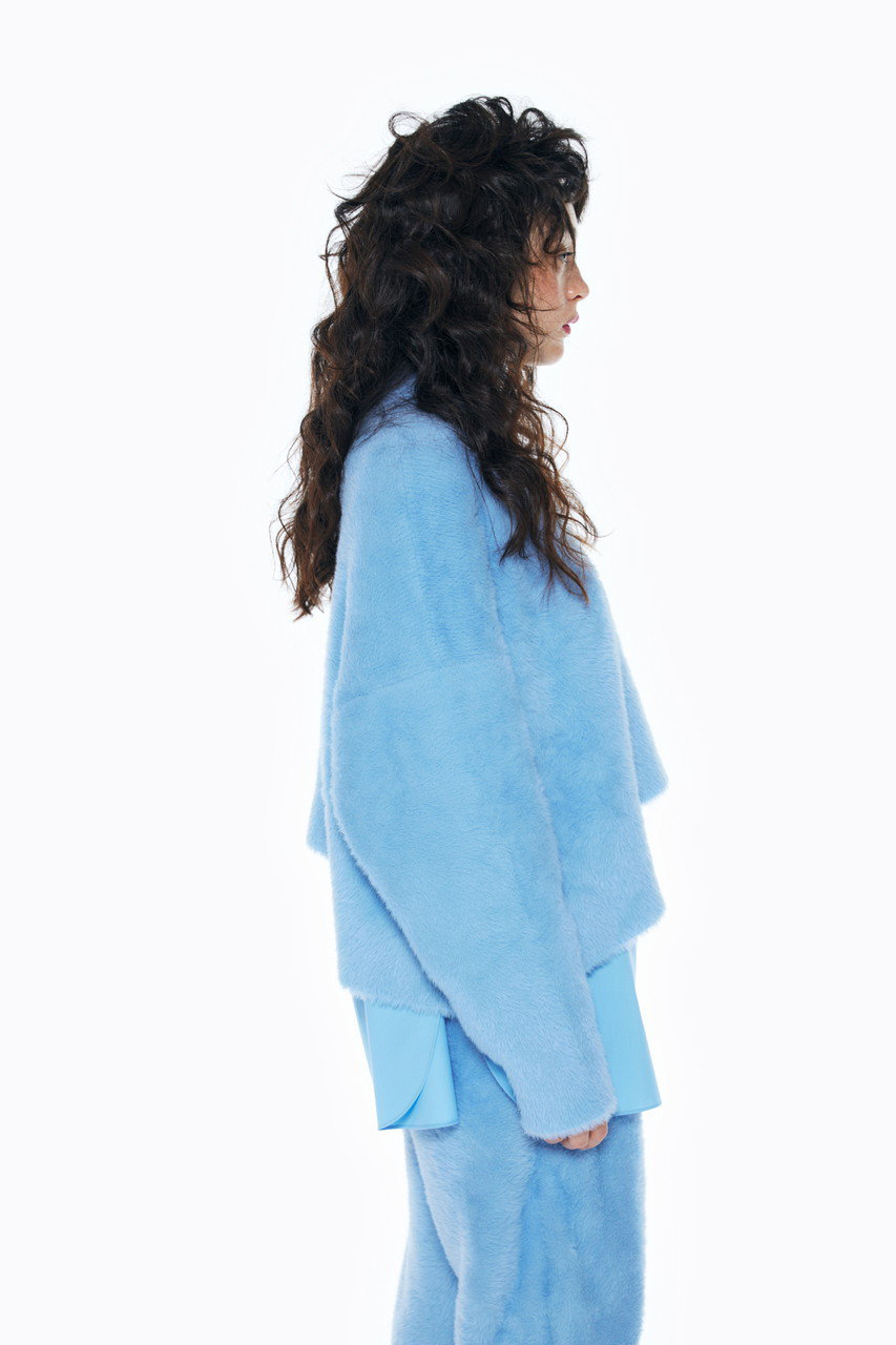 ENFOLD(エンフォルド)｜フェザーP.O/プルオーバー/ライトブルー の通販