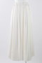 ドレープサテン バルーンSK/スカート エンフォルド/ENFOLD ホワイト