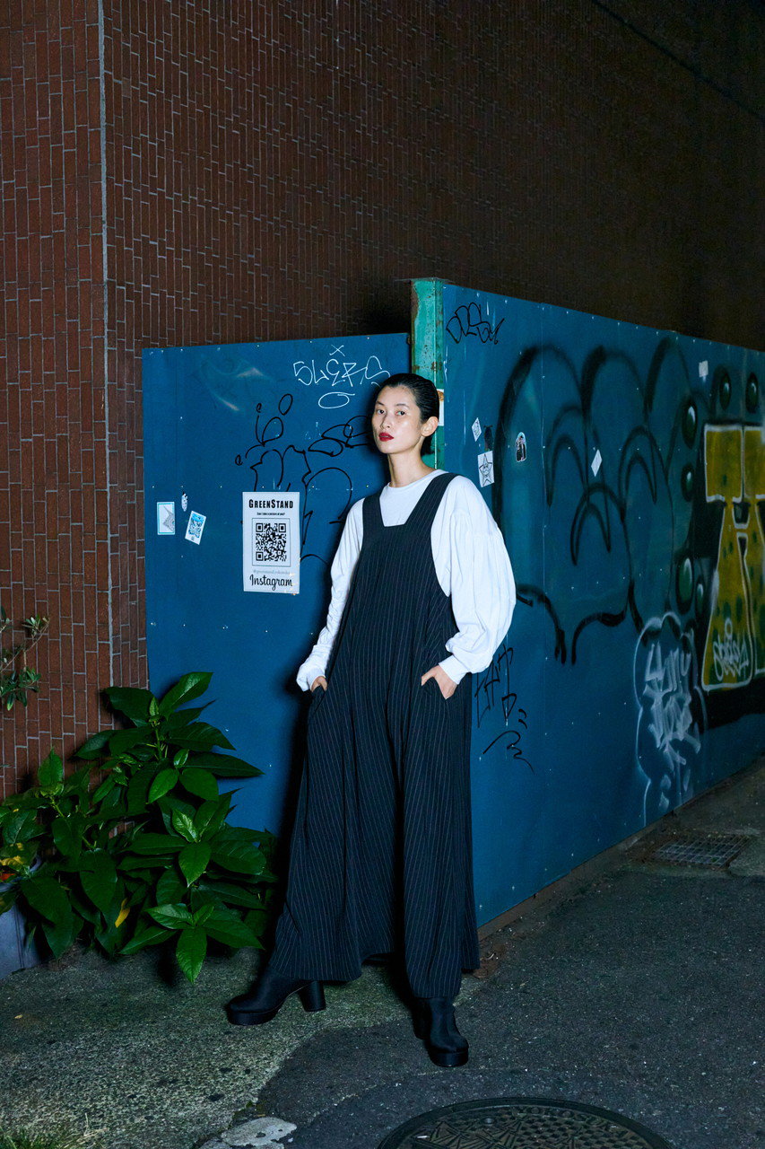 ENFOLD◉ WIDE FLARE DRESS