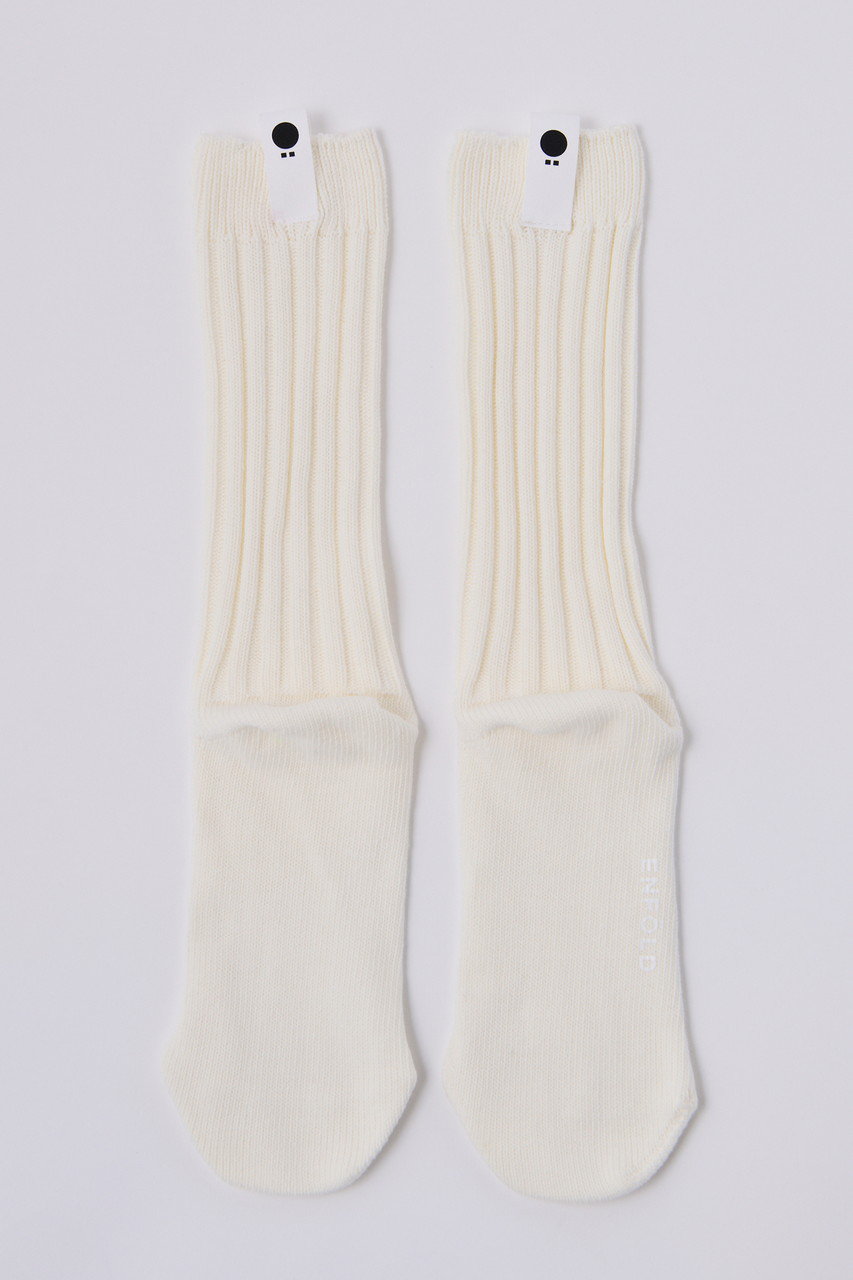 エンフォルド/ENFOLDの【1/15 12:00販売開始】Basic Socks/ソックス(ホワイト/300IS256-0971)