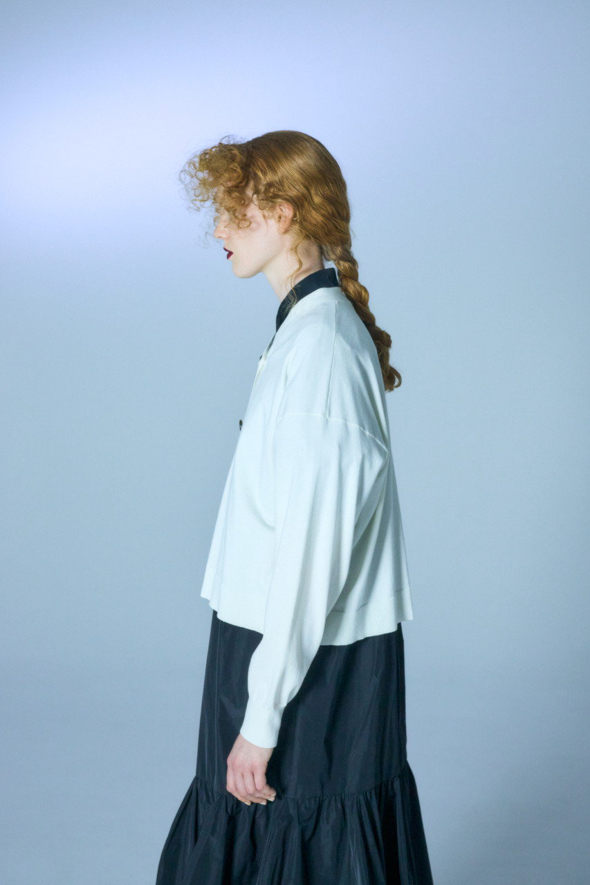ENFOLD - エンフォルド 22SS BOXレイヤードCARDIGAN カーディガン ニット ENFOLD(エンフォルド)/BOX V-NECK CARDIGAN