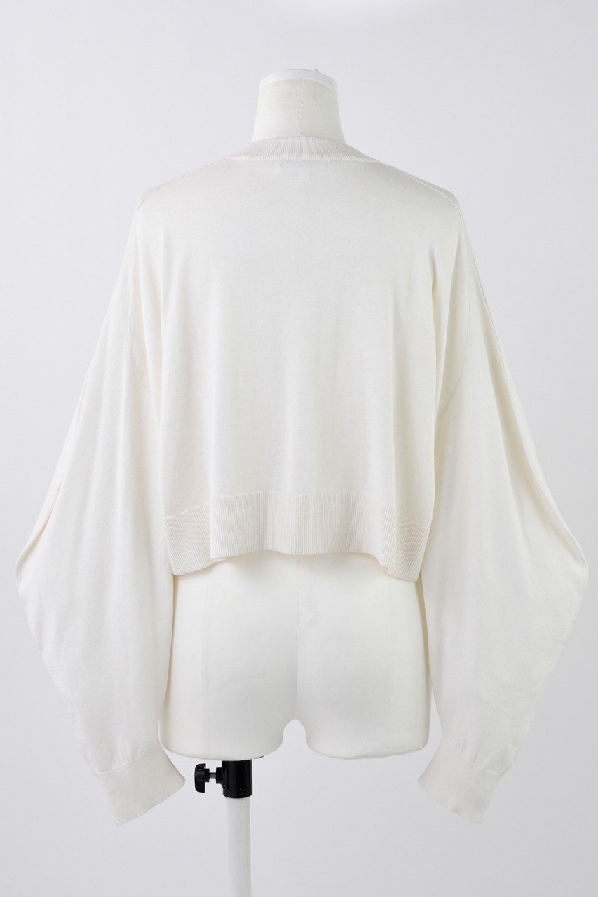 ENFOLD カーディガン ENFOLD(エンフォルド)｜BOXカーディガン/オフホワイト の通販