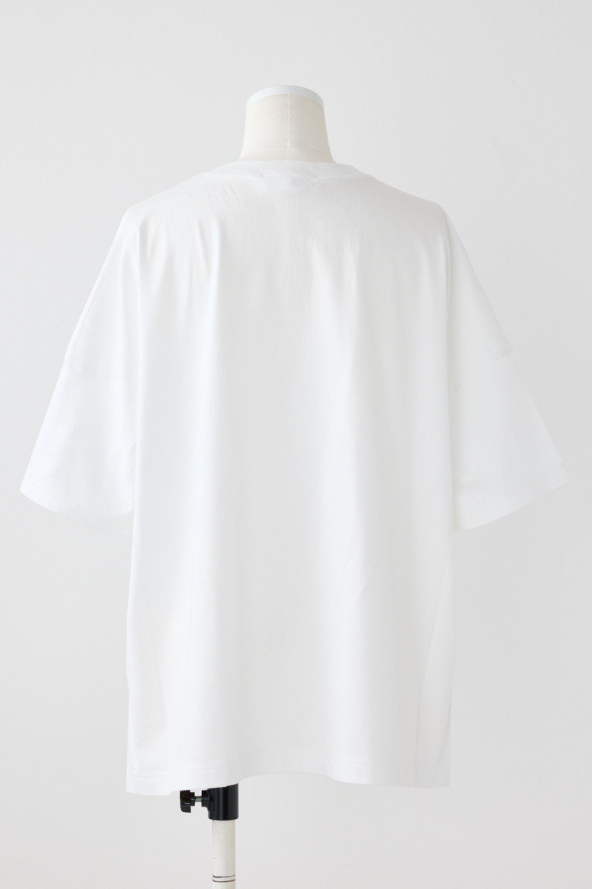 ENFOLD(エンフォルド)｜スビン天竺 スリットBIG T/SH Tシャツ