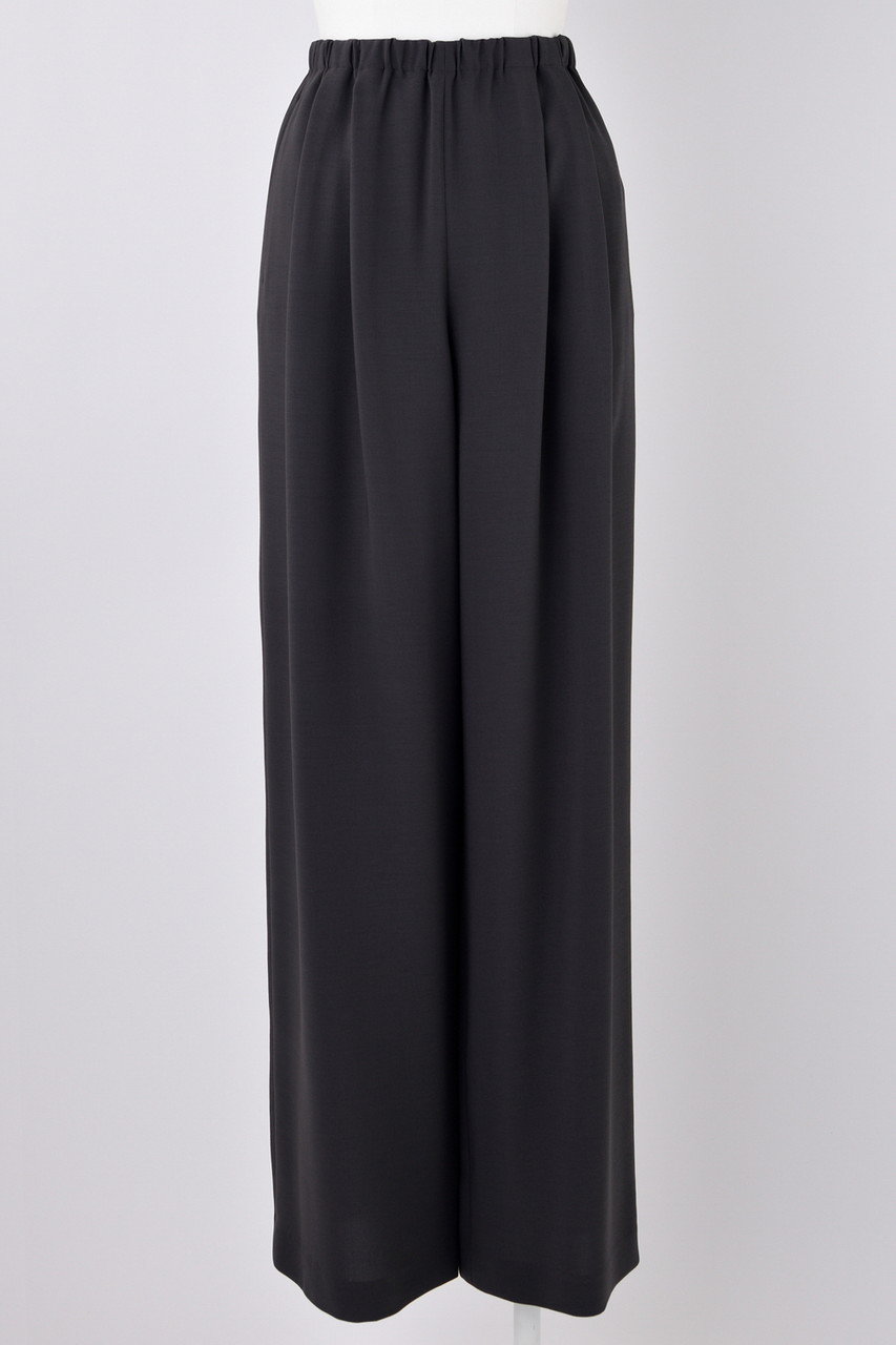 ENFOLD RELAX ELASTIC WIDE-TROUSERS/パンツ (ダークグレー, 36) エンフォルド ELLE SHOP ENFOLD RELAX ELASTIC WIDE-TROUSERS/パンツ (ダークグレー, 36) エンフォルド ELLE SHOP