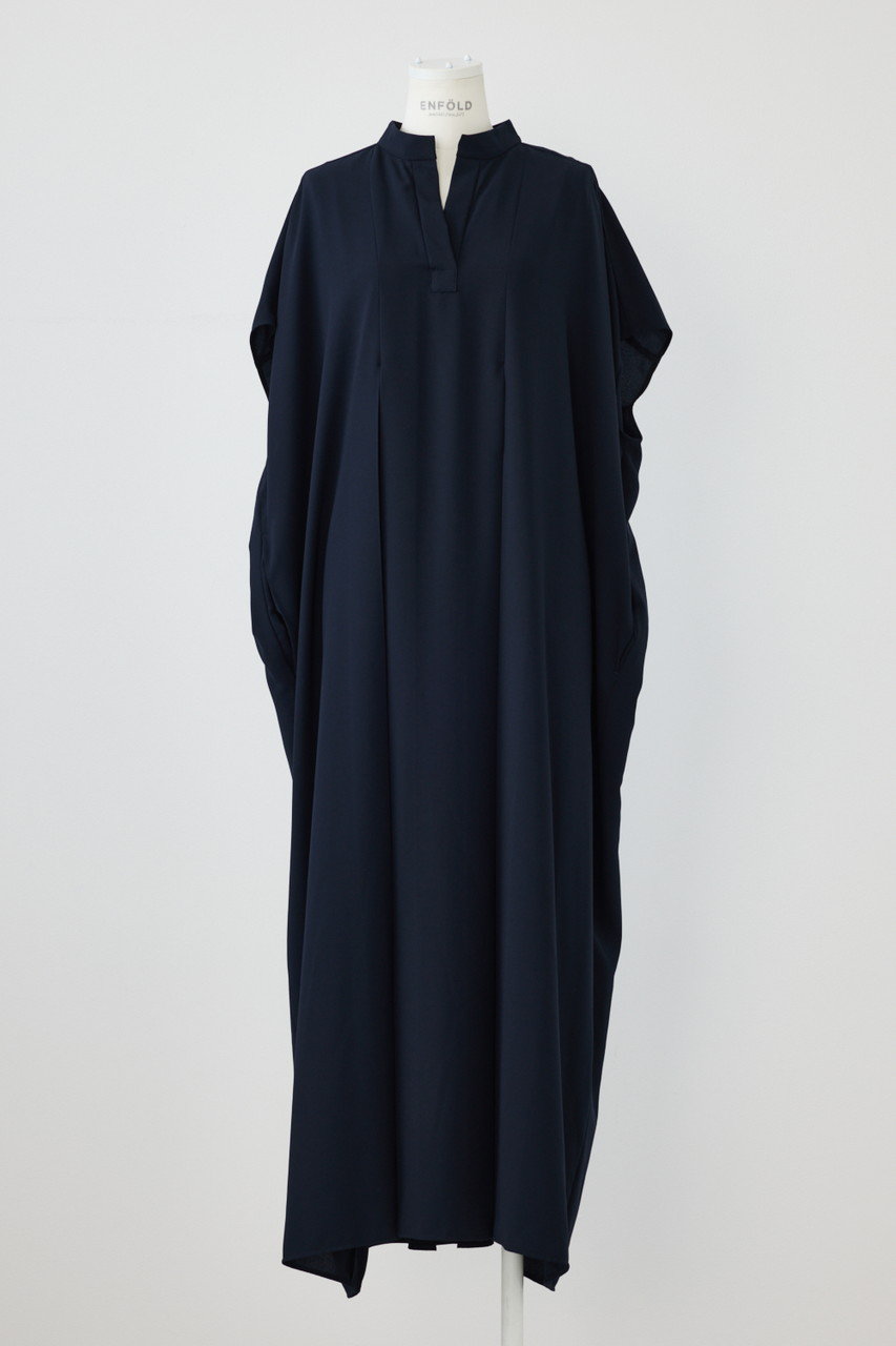 ENFOLD WIDE BOX DRESS/ドレス (ダークネイビー, 38) エンフォルド ELLE SHOP ENFOLD WIDE BOX DRESS/ドレス (ダークネイビー, 38) エンフォルド ELLE SHOP