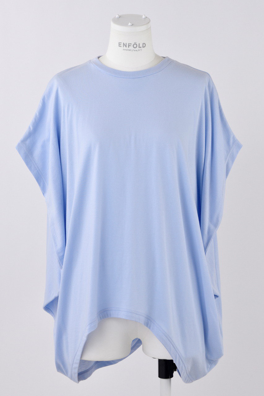 ENFOLD WING SNAPES T-SHIRT/Tシャツ (ライトブルー, 38) エンフォルド ELLE SHOP ENFOLD WING SNAPES T-SHIRT/Tシャツ (ライトブルー, 38) エンフォルド ELLE SHOP