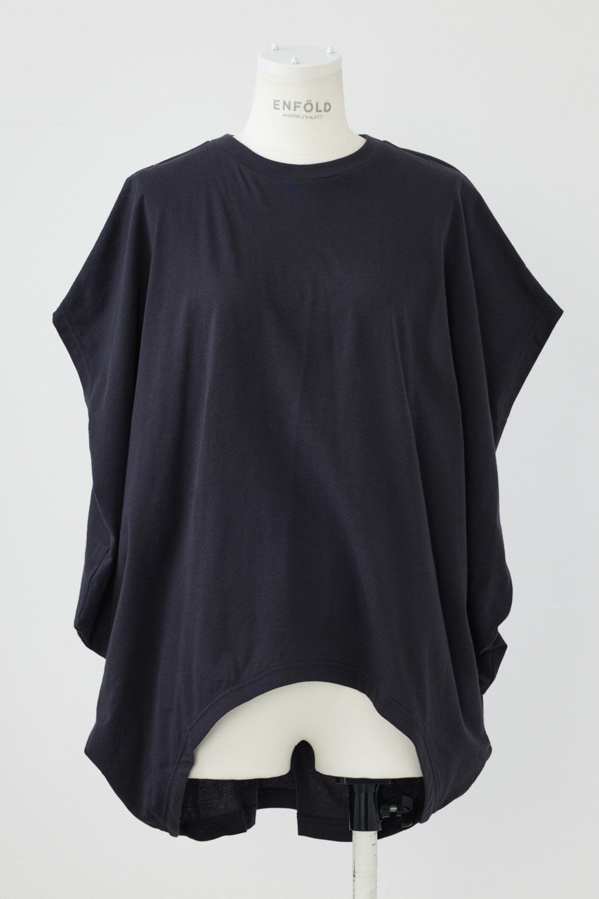 ENFOLD WING SNAPES T-SHIRT/Tシャツ (ダークグレー, 38) エンフォルド ELLE SHOP ENFOLD WING SNAPES T-SHIRT/Tシャツ (ダークグレー, 38) エンフォルド ELLE SHOP