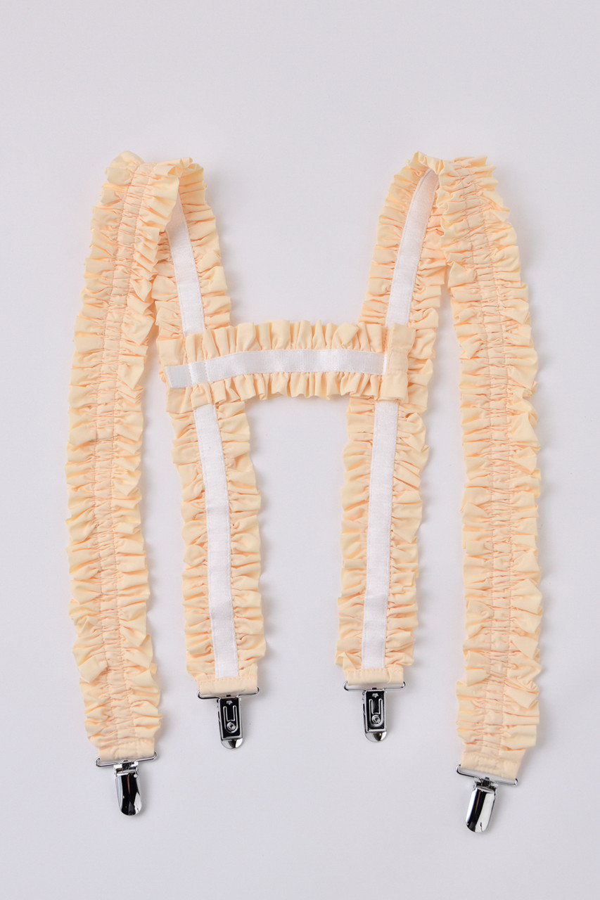 ENFOLD(エンフォルド)｜FRILL SUSPENDERS/サスペンダー