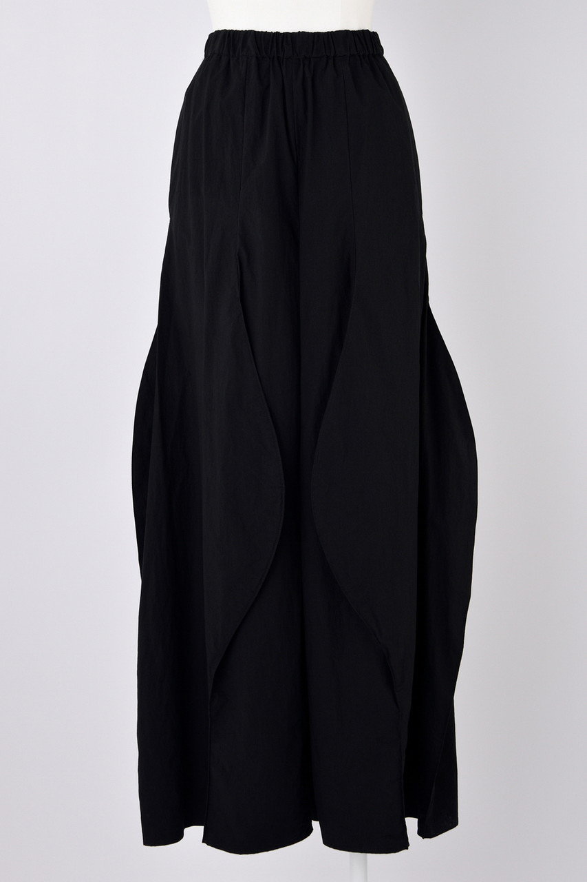 ENFOLD WAVE DRAPETROUSERS/パンツ (ブラック, 36) エンフォルド ELLE SHOP ENFOLD WAVE DRAPETROUSERS/パンツ (ブラック, 36) エンフォルド ELLE SHOP