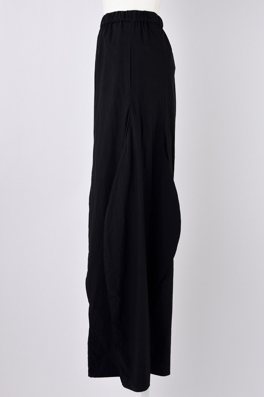 ENFOLD(エンフォルド)｜WAVE DRAPETROUSERS/パンツ/ブラック の通販