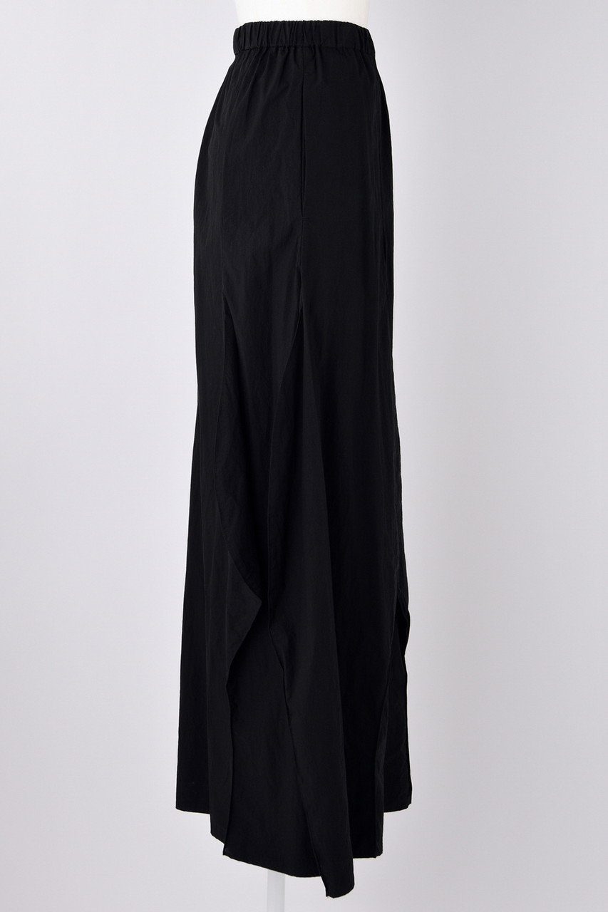 ENFOLD(エンフォルド)｜WAVE DRAPETROUSERS/パンツ/ブラック の通販