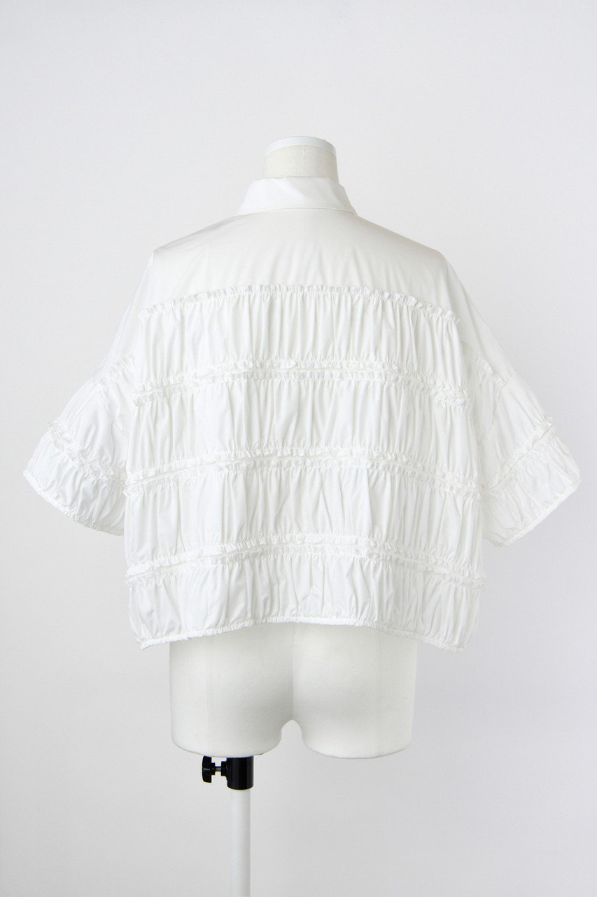 FLARE SHIRT｜38｜WHT｜SHIRTS AND BLOUSES｜|ENFÖLD OFFICIAL