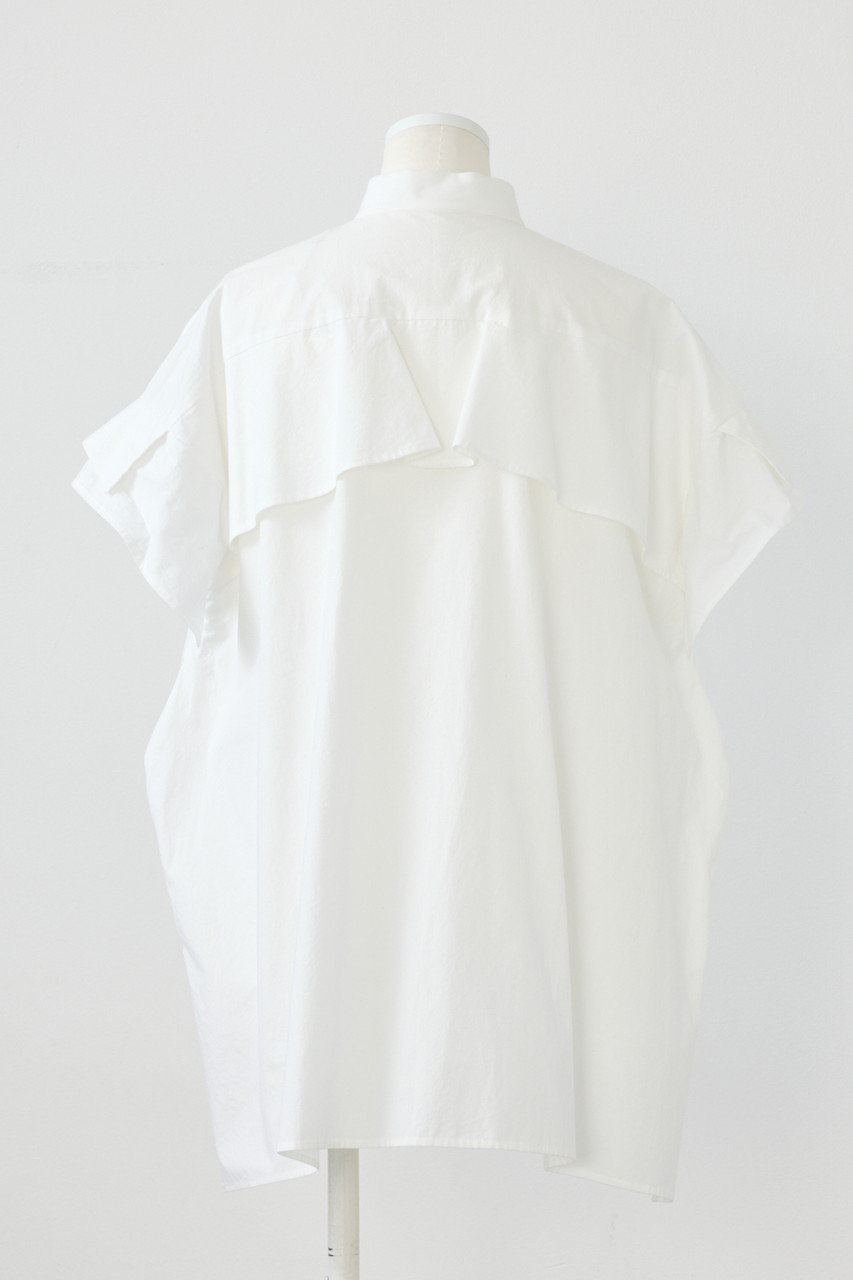 ROLL-UP SLEEVES SHIRT｜38｜L/BLU｜SHIRTS AND BLOUSES