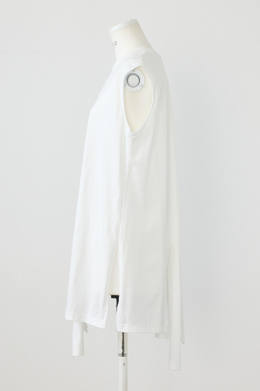 enfold tops 新品 ENFOLD - 【ENFOLDエンフォルド】立体ツイストショートTOPS ジレ