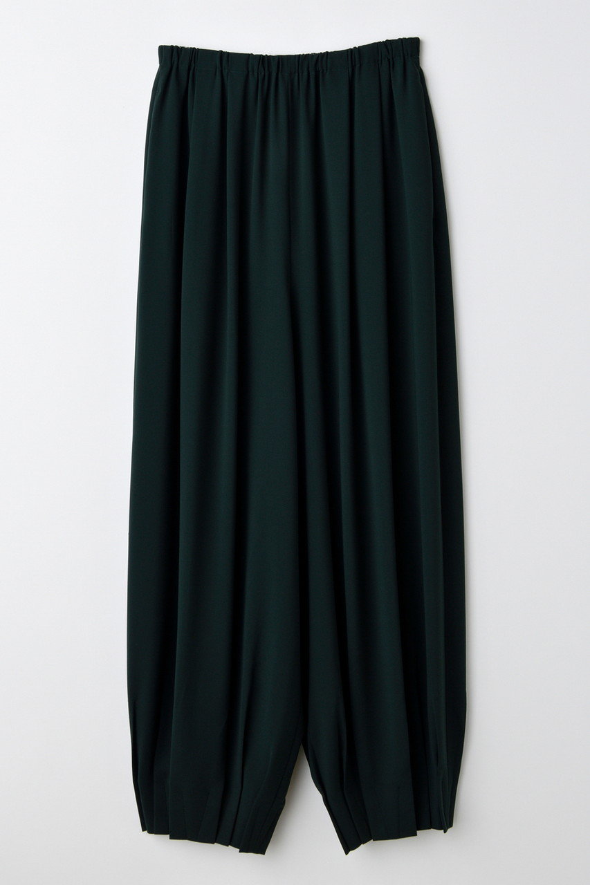 ENFOLD TACK-HEM PANTS/パンツ (ダークグリーン, 38) エンフォルド ELLE SHOP ENFOLD TACK-HEM PANTS/パンツ (ダークグリーン, 38) エンフォルド ELLE SHOP