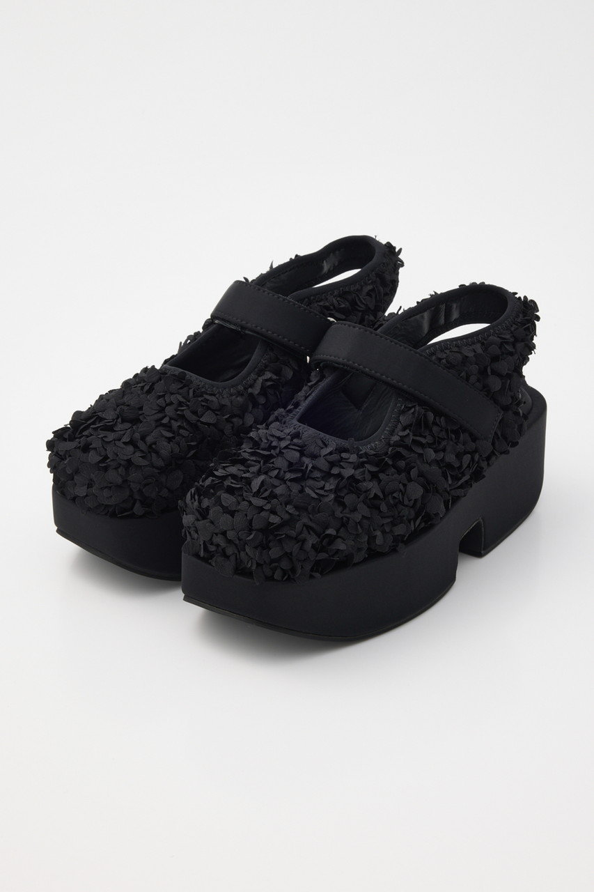 ENFOLD ONE-STRAP SANDAL/サンダル (ブラック, 37(約23.5cm)) エンフォルド ELLE SHOP ENFOLD ONE-STRAP SANDAL/サンダル (ブラック, 37(約23.5cm)) エンフォルド ELLE SHOP