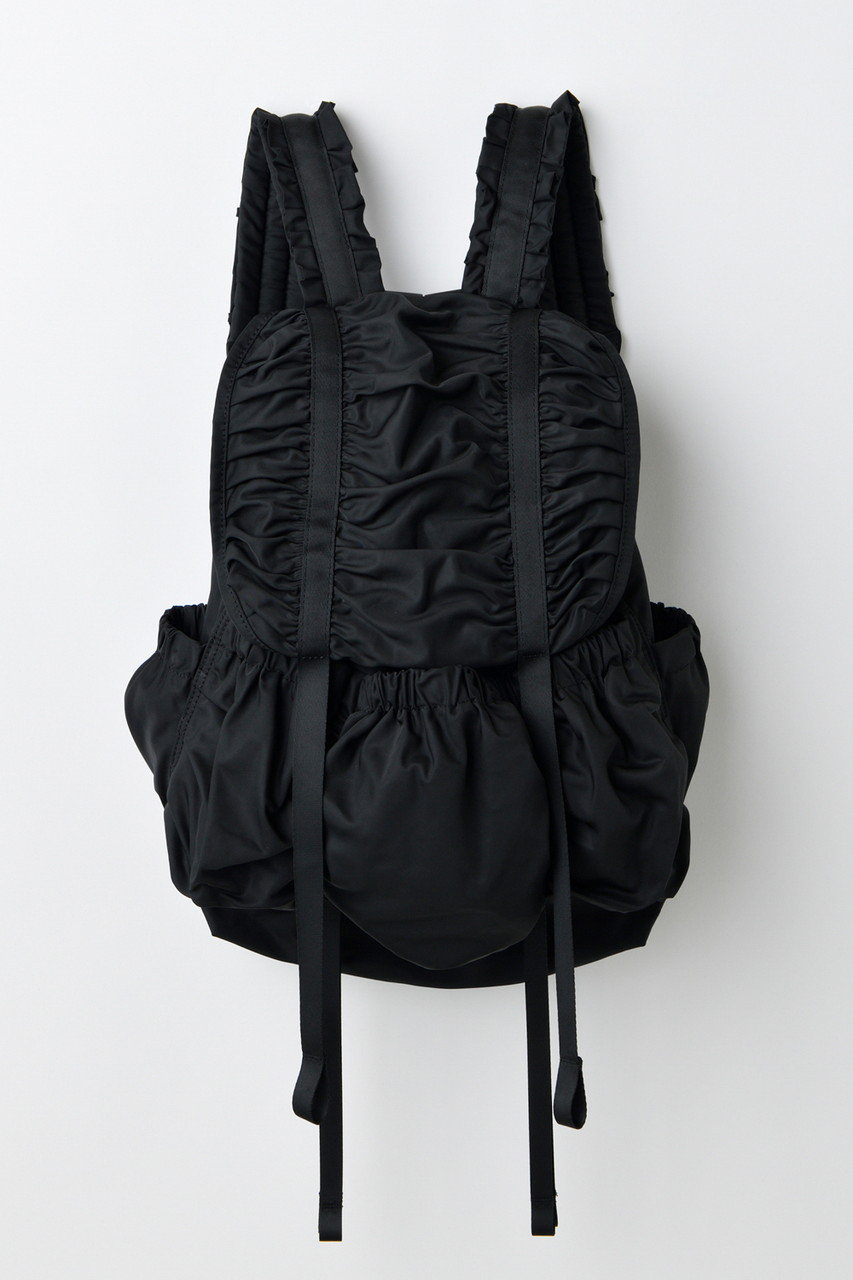 ENFOLD GATHER BACKPACK/バックパック (ブラック, 38) エンフォルド ELLE SHOP ENFOLD GATHER BACKPACK/バックパック (ブラック, 38) エンフォルド ELLE SHOP