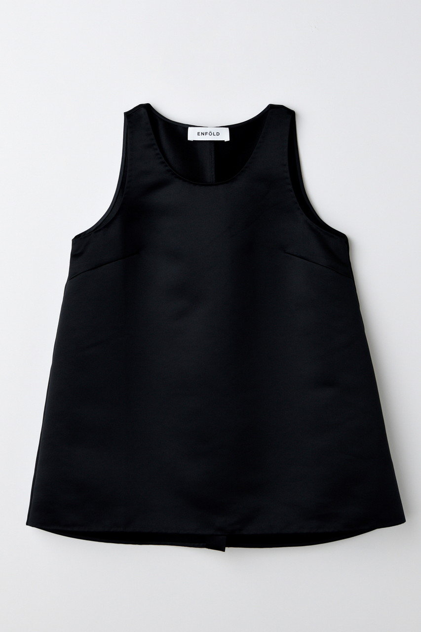 ENFOLD FLARE TANK-TOPS/タンクトップ (ブラック, 38) エンフォルド ELLE SHOP ENFOLD FLARE TANK-TOPS/タンクトップ (ブラック, 38) エンフォルド ELLE SHOP