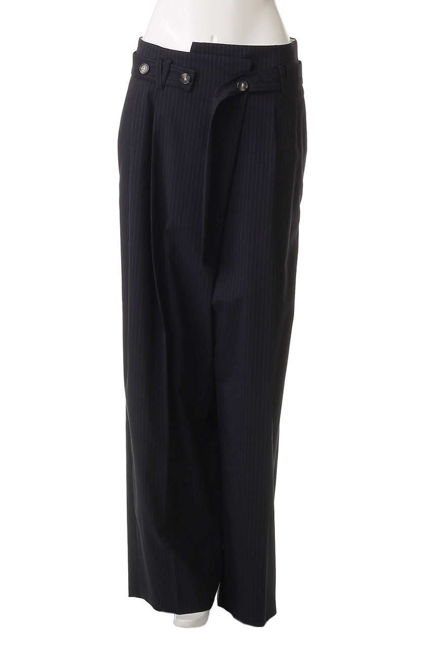 ENFOLD(エンフォルド)｜BELT WIDE-STRAIGHT TROUSERS/トラウザー