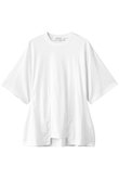 ENFOLD(エンフォルド)｜SHAPE T-SHIRT/Tシャツ/ホワイト の通販