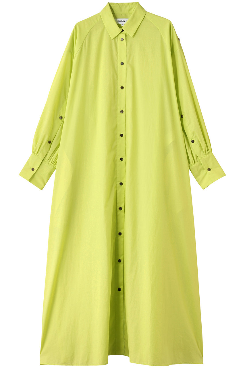 ENFOLD A-LINE DRESS/ドレス・ワンピース (グリーン, 38) エンフォルド ELLE SHOP ENFOLD A-LINE DRESS/ドレス・ワンピース (グリーン, 38) エンフォルド ELLE SHOP