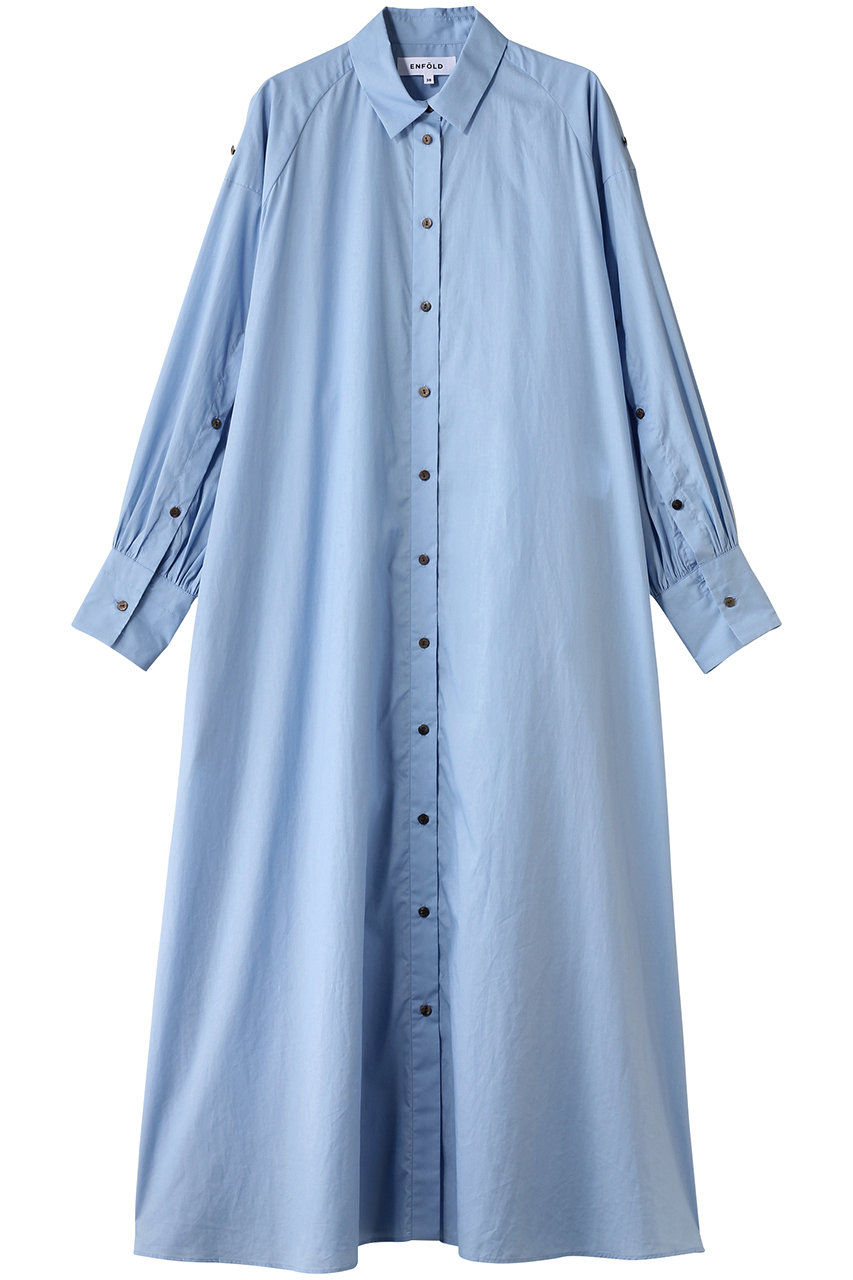 ENFOLD A-LINE DRESS/ドレス・ワンピース (ライトブルー, 36) エンフォルド ELLE SHOP ENFOLD A-LINE DRESS/ドレス・ワンピース (ライトブルー, 36) エンフォルド ELLE SHOP