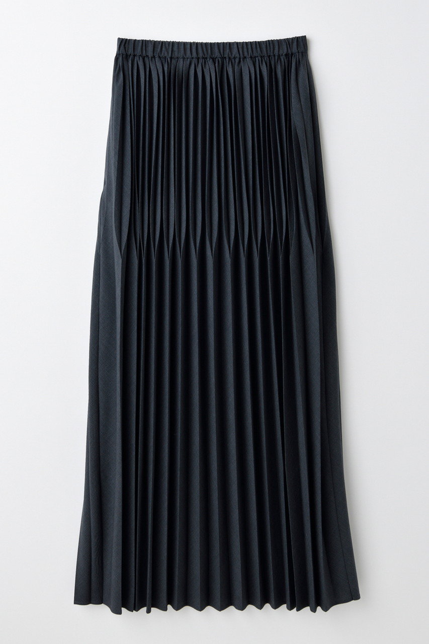 ENFOLD SQUARE-PLEATS SKIRT/スカート (チャコールグレー, 36) エンフォルド ELLE SHOP ENFOLD SQUARE-PLEATS SKIRT/スカート (チャコールグレー, 36) エンフォルド ELLE SHOP