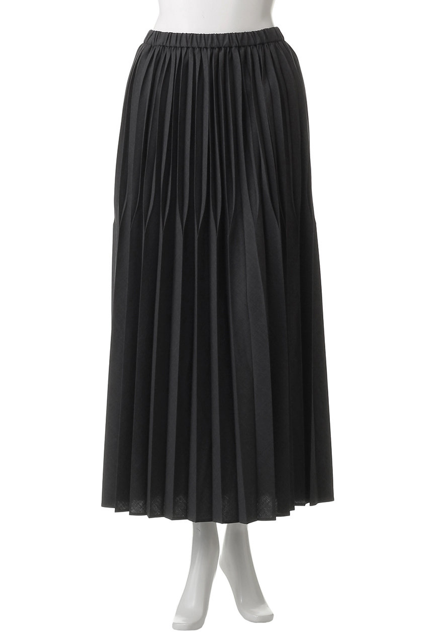 ENFOLD(エンフォルド)｜SQUARE-PLEATS SKIRT/スカート