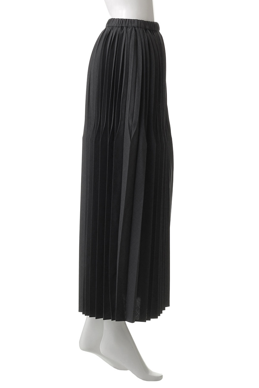 ENFOLD(エンフォルド)｜SQUARE-PLEATS SKIRT/スカート