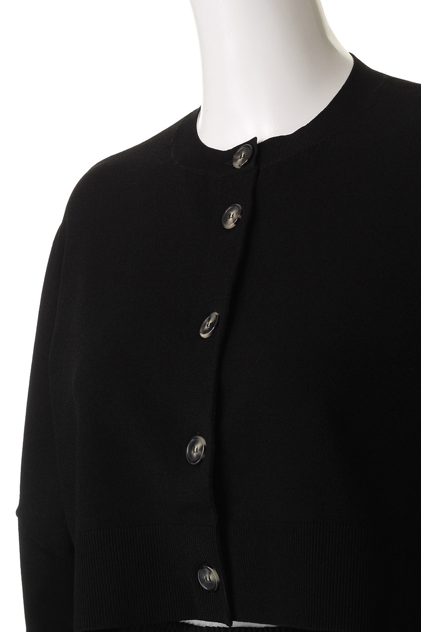 ENFOLD(エンフォルド)｜HALF-CIRCLE CARDIGAN/カーディガン/オフ