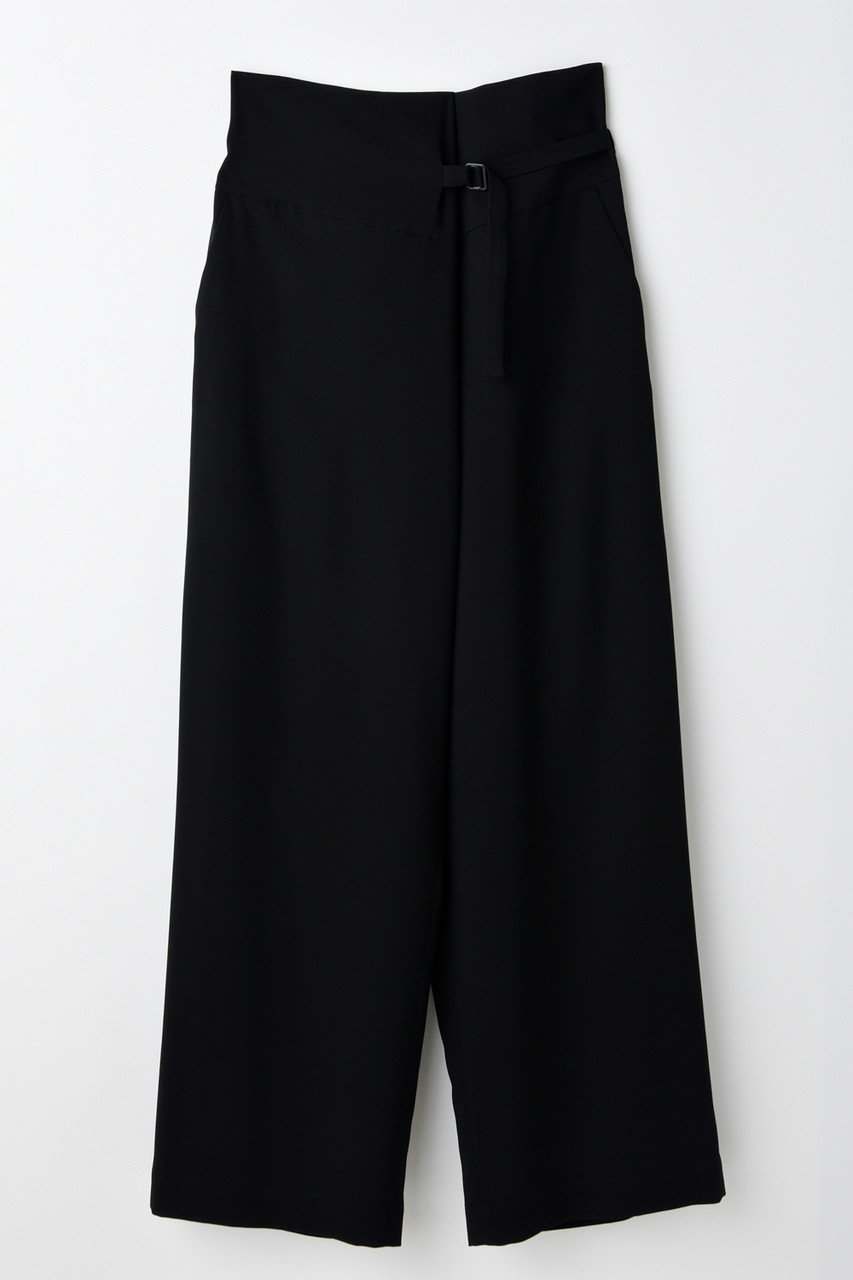 ENFOLD RELAX WIDE-PANTS/パンツ (ブラック, 38) エンフォルド ELLE SHOP ENFOLD RELAX WIDE-PANTS/パンツ (ブラック, 38) エンフォルド ELLE SHOP