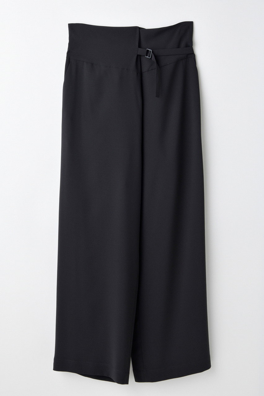 ENFOLD RELAX WIDE-PANTS/パンツ (ダークグレー, 38) エンフォルド ELLE SHOP ENFOLD RELAX WIDE-PANTS/パンツ (ダークグレー, 38) エンフォルド ELLE SHOP