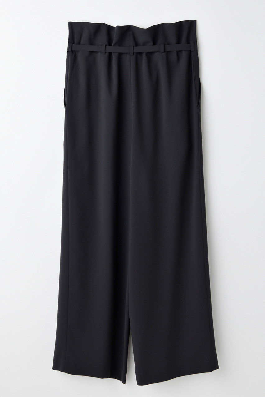 エンフォルド GATHER WIDE-TROUSERS ダークネイビー ENFOLD(エンフォルド)｜【7/16 12:00販売開始】RELAX WIDE-PANTS